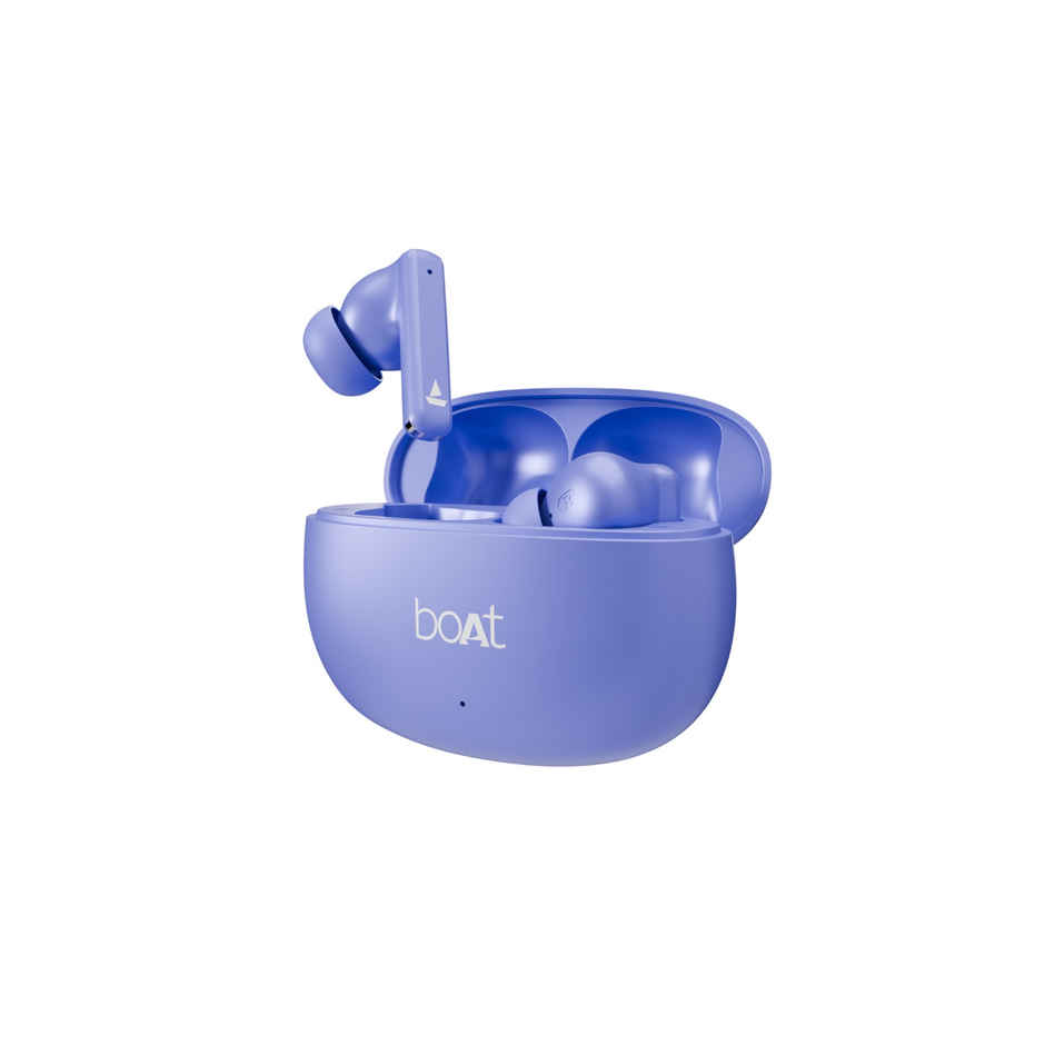 boAt Airdopes 170 ANC TWS Earbuds w/ 35dB ANC, 75H Playtime, Quad Mics w/ ENx Tech(Celestial Haze)