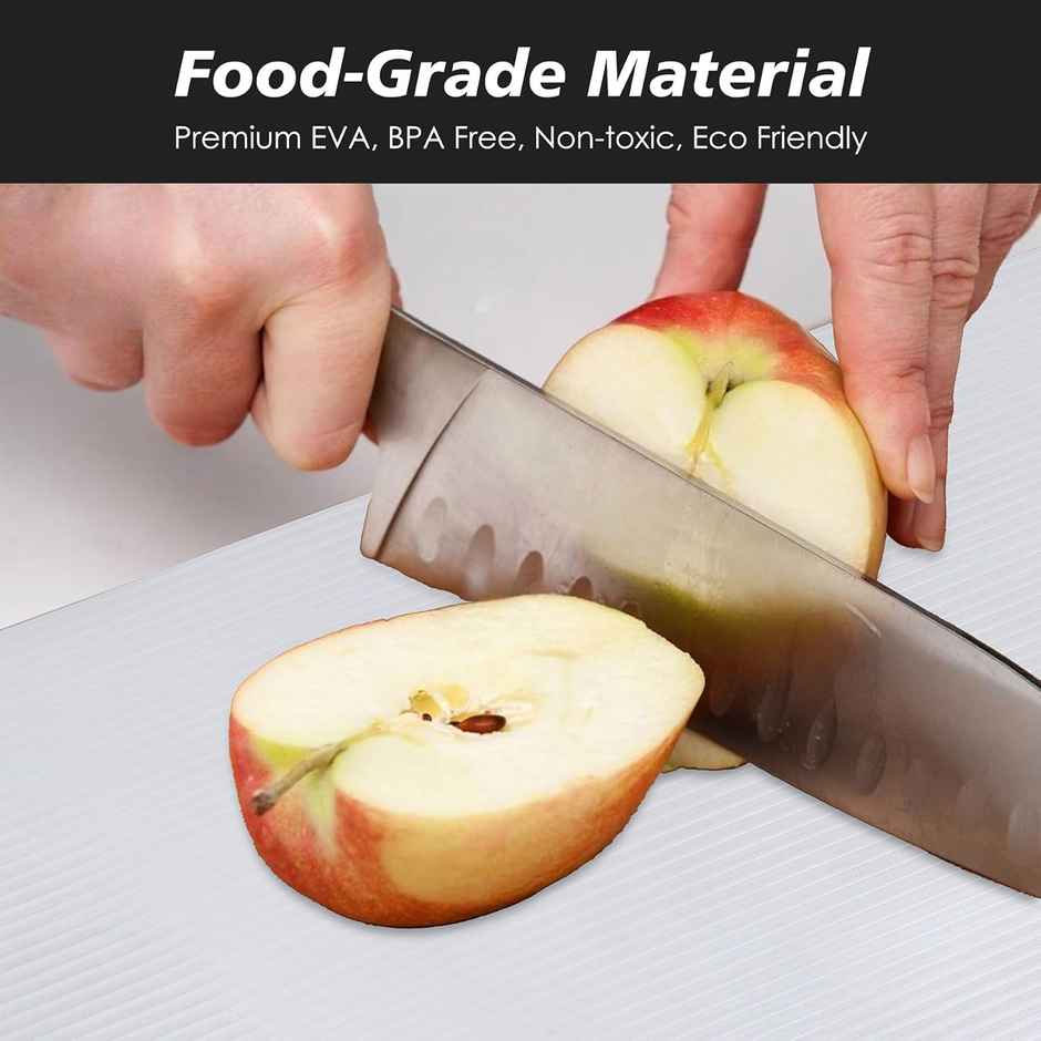 Kuber Industries PVC 1.5 MTR Lining Shelf Liner for Kitchen Liners | Cabinets and Drawers Mat|White