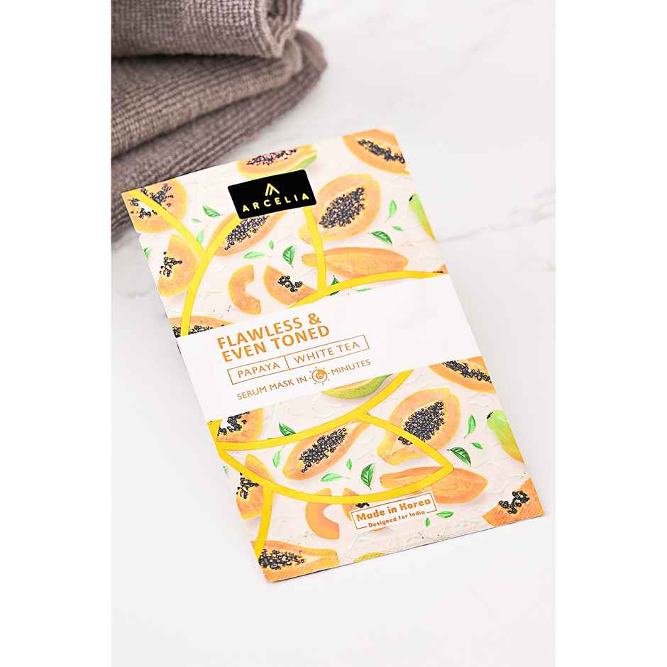 Arcelia Sheet Mask Papaya/White Tea