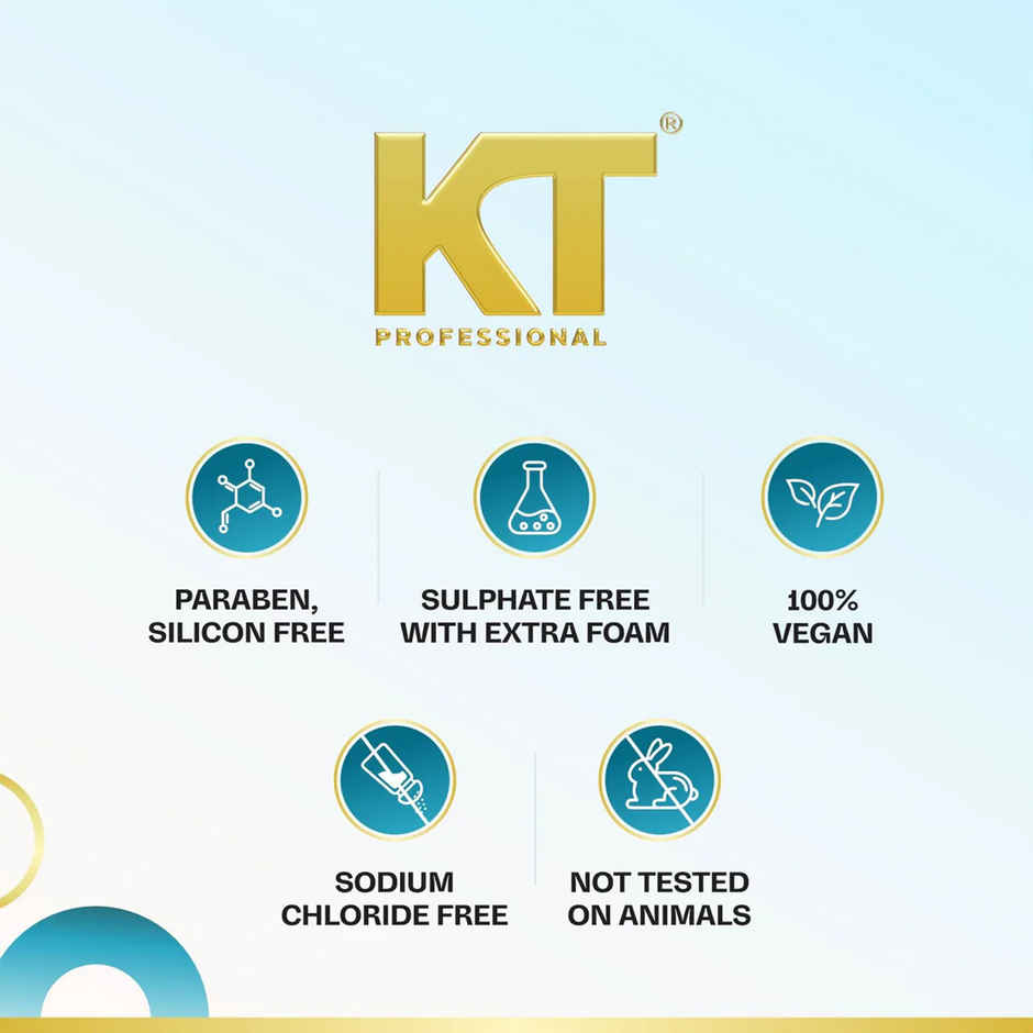 KT Professional 3X Hair Growth Serum with Black Cumin | Anagain, Hibiscus & Redensyl