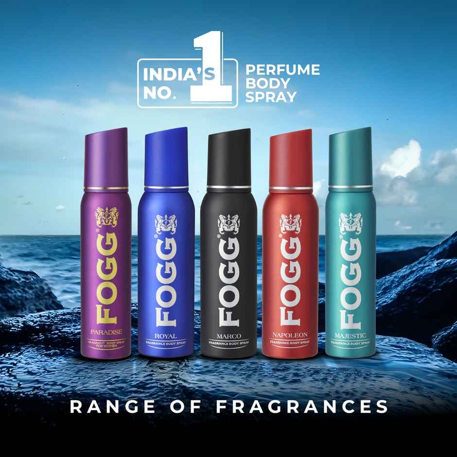 Fogg Marco No Gas Long-Lasting Deodorant Body Spray for Men
