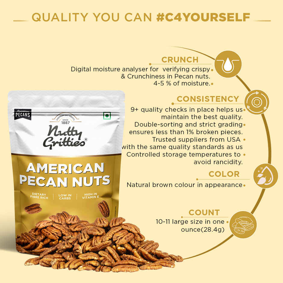Nutty Gritties American Pecan Nuts