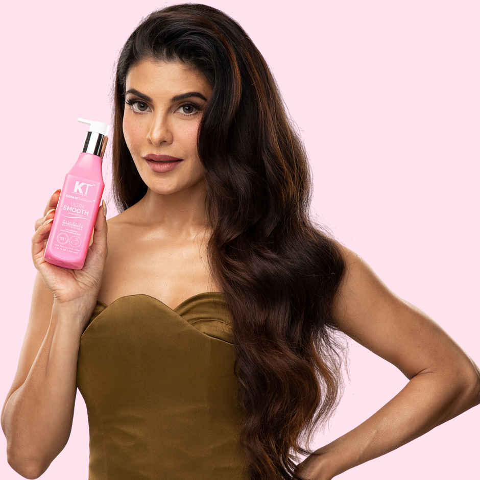 KT Professional Ultra Smooth Shampoo | Frizz Control & Smooth Hair with Acai & Cupuacu Oil