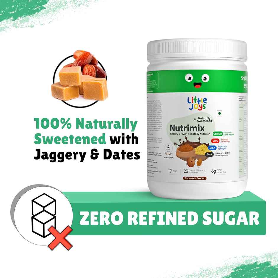 Little Joys Nutrimix Chocolate Drink Mix | For 2 - 6 years Kids