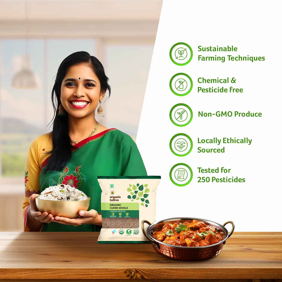 Organic Tattva Cumin Whole