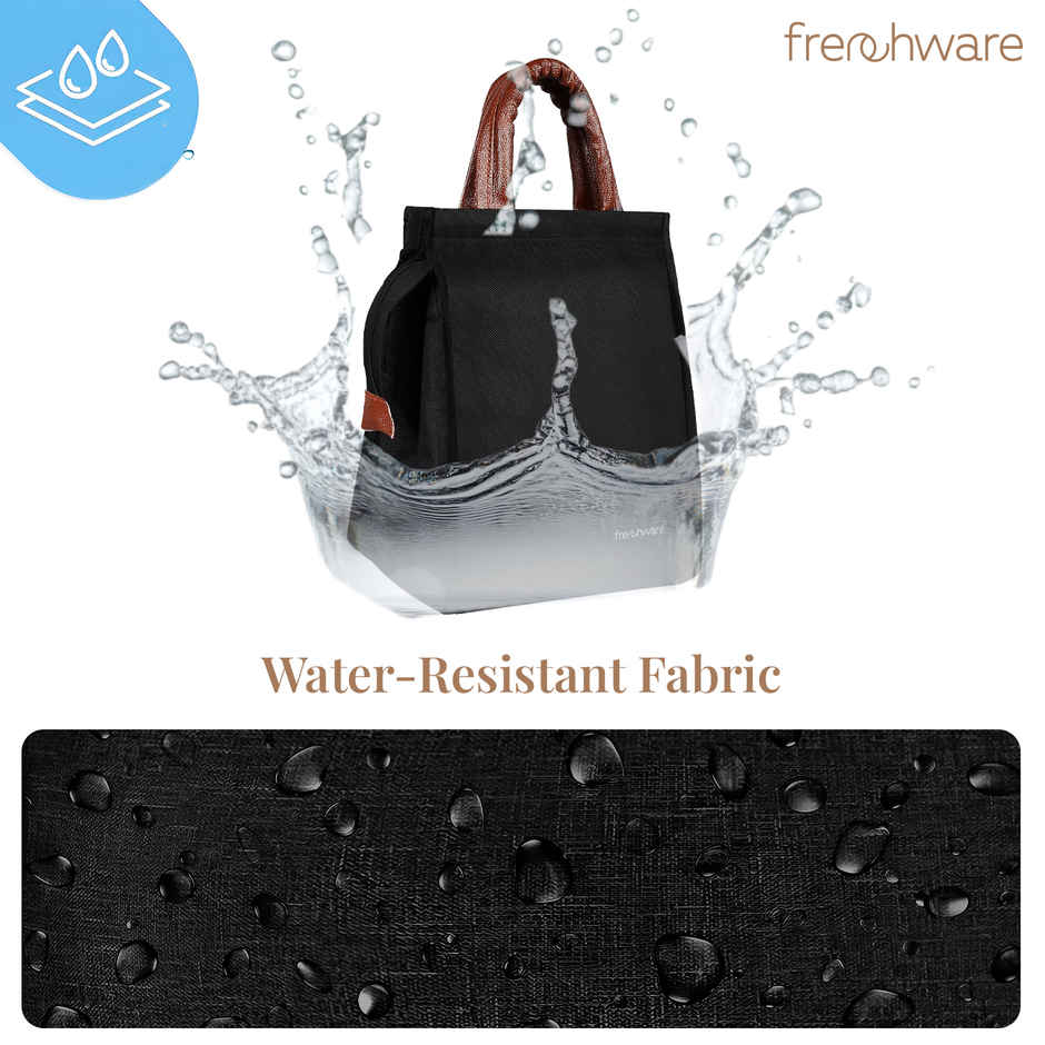 Frenchware Insulated Lunch Bag | Black