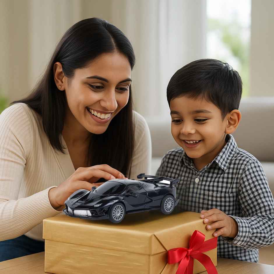 Race N Roll Hi Speed Rechargeable Remote Control Car 1:24 - Fer Black