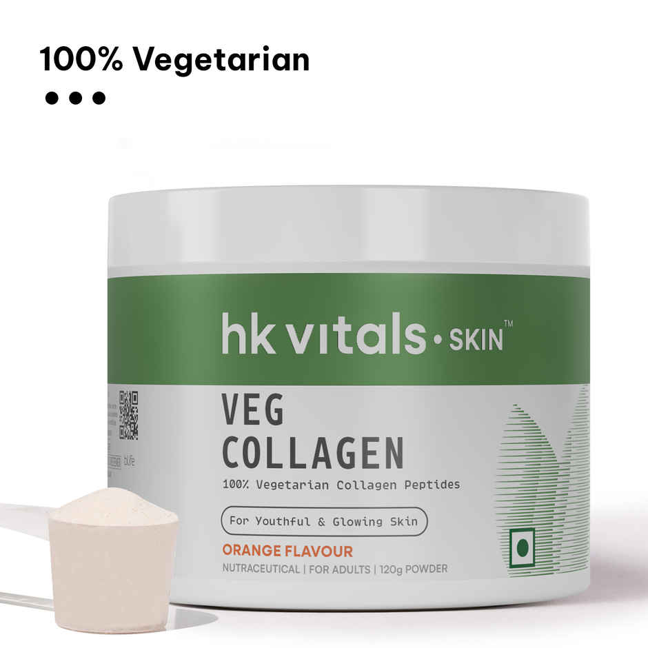 hk vitals Veg Collagen Supplement Orange 120g