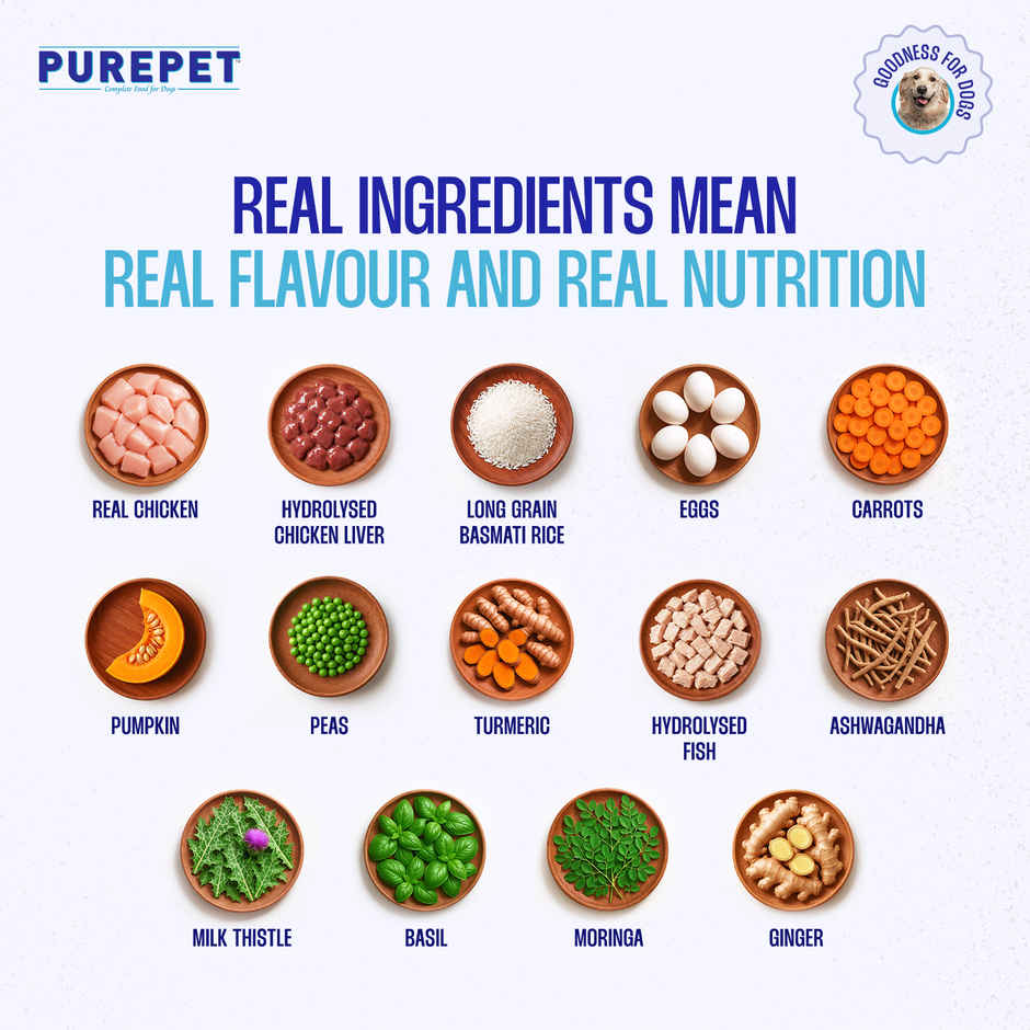 Purepet Chicken & Veg Fresh Dog Food (Adults & Puppies)