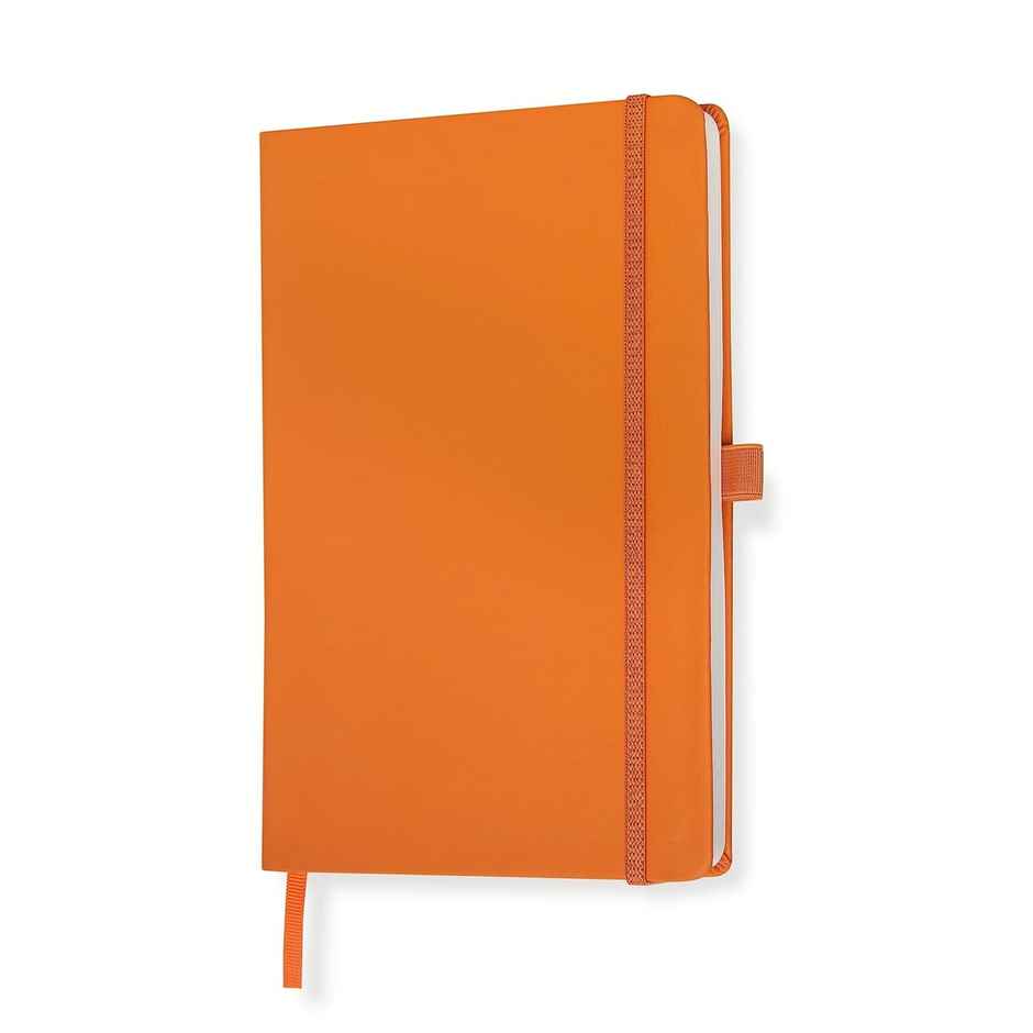 ABK A5 Pu Diary Ruled - 80 Gsm 190 Pages - Orange