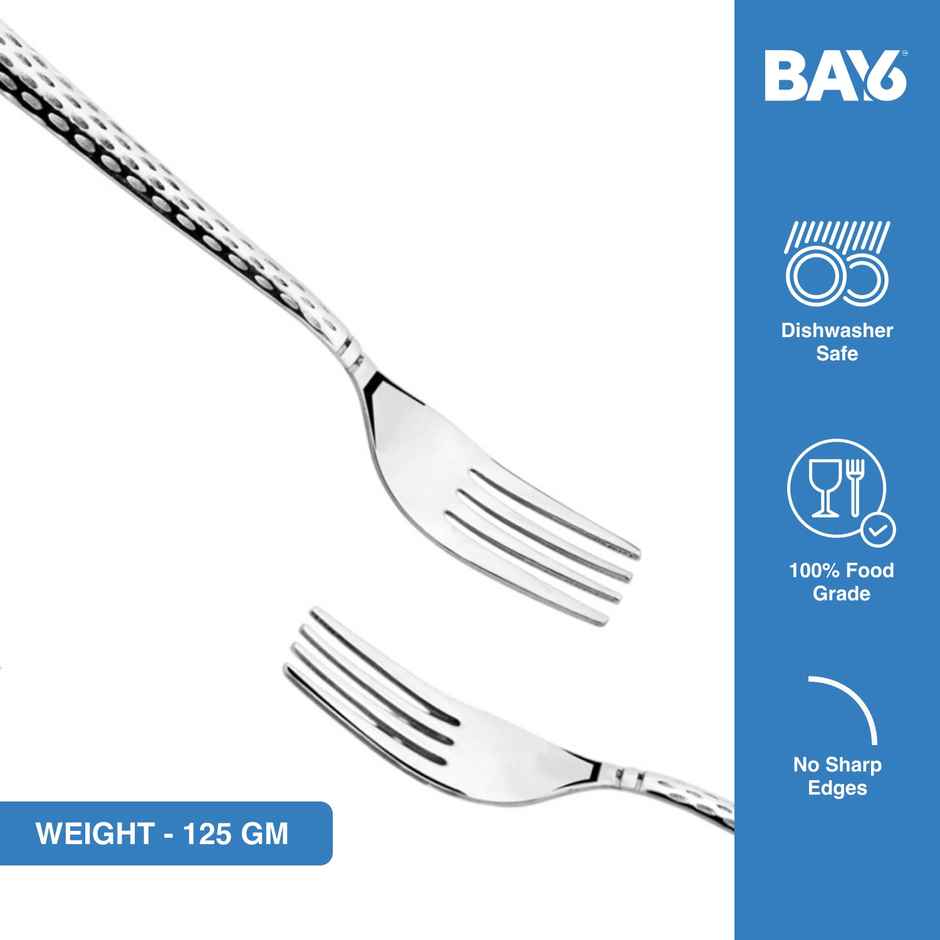 BAY6 Alfa Steel Fork (6pc)