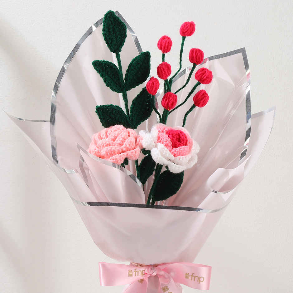 Crochet Flower Petal Poetry Bouquet | FNP