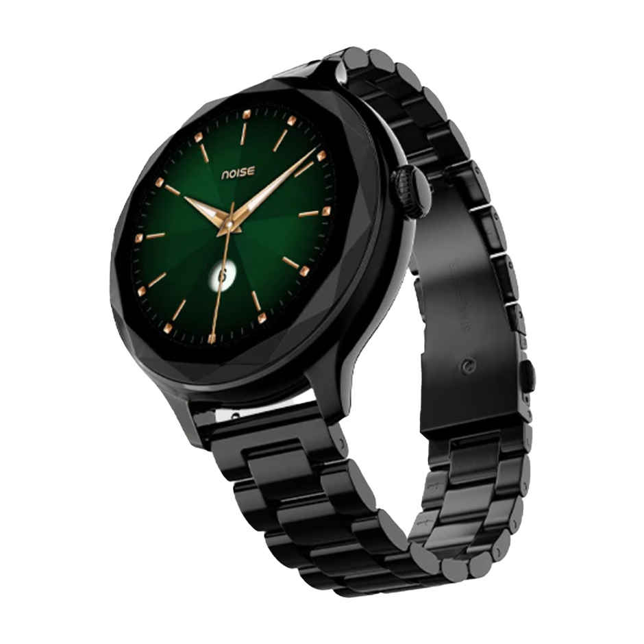 Noise Grace Women's Collection 1.1 AMOLED Display with Diamond Cut Metal Dial - Rose Gold