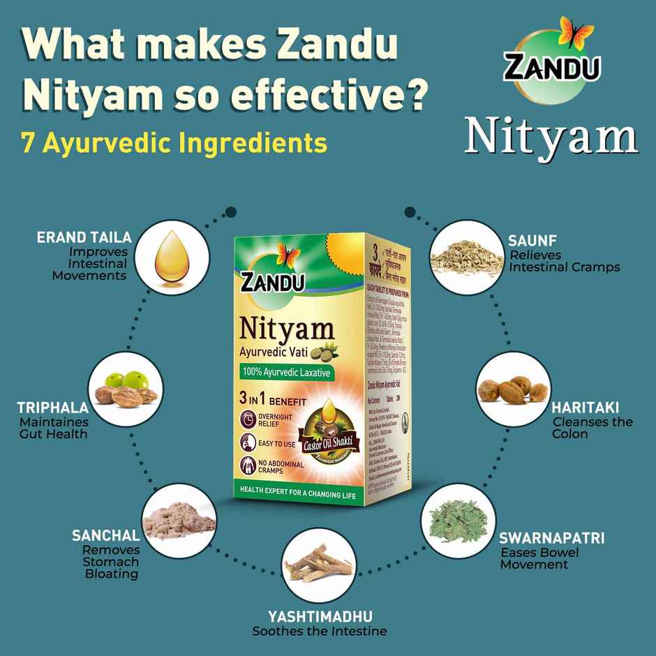 Zandu Nityam Tablet 30
