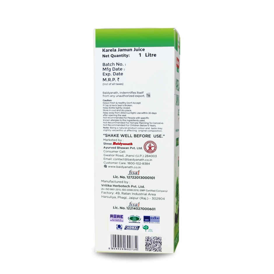 Baidyanath Karela Jamun Juice