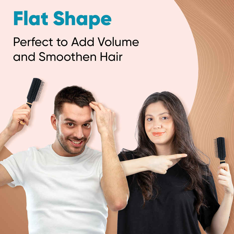 VEGA Mini Flat Hair Brush For Men And Women