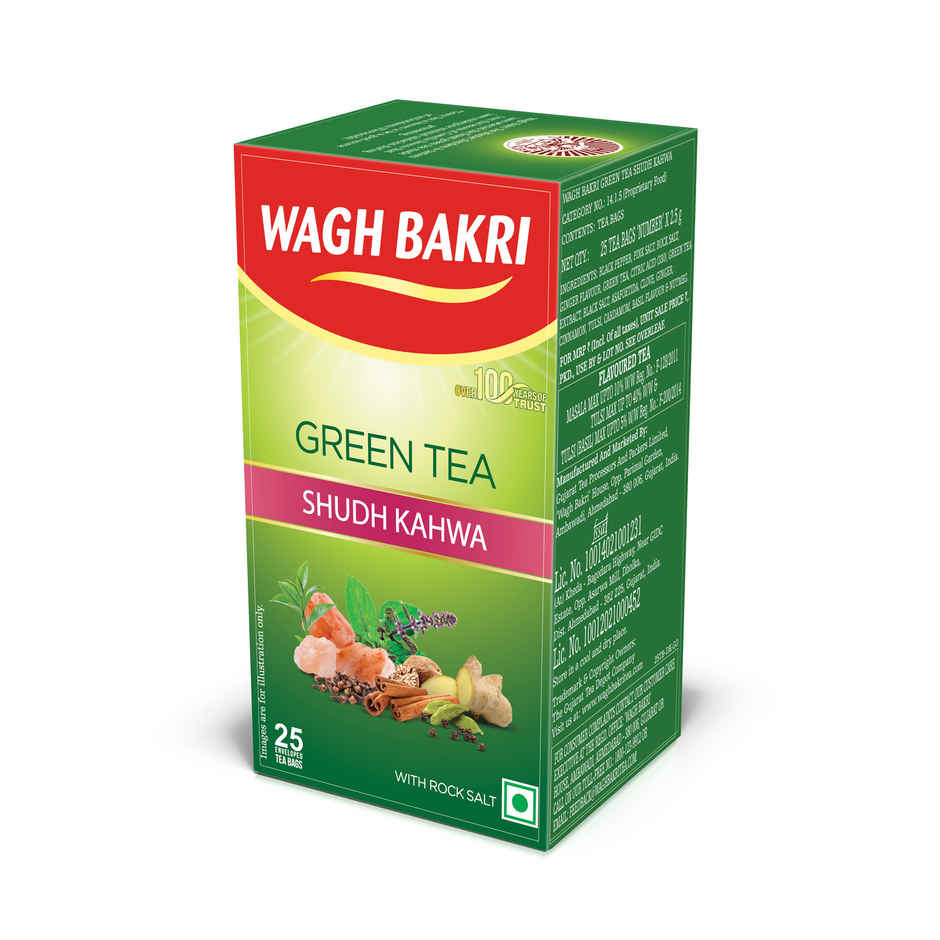 Wagh Bakri Shudh Kahwa Green Tea