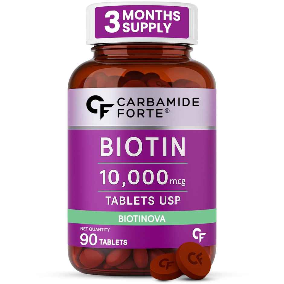 Carbamide Forte Biotinova 10000mcg BiotinTablet for Women & Men