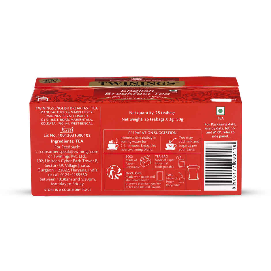 Twinings English Breakfast Tea Premium Black Tea