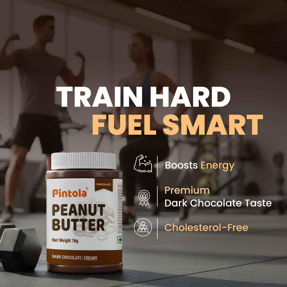 Pintola Peanut Butter Chocolate Flavour Creamy - 18.6G Protein & 5.2G Dietary Fiber