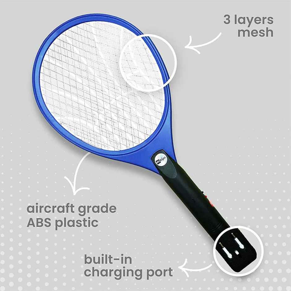 Mr. Right Rechargeable Mosquito Racket | Long Lasting Rechargeable Battery