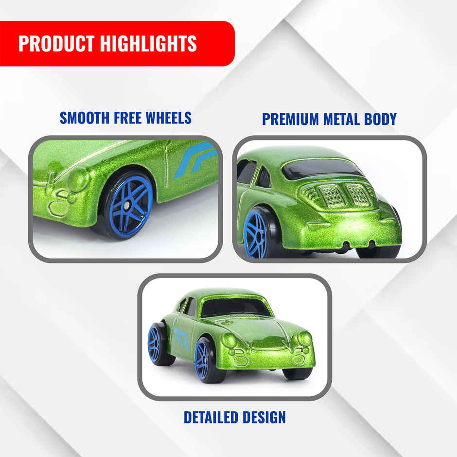 Race N Roll 1:64 Metal Die Cast Car - Po356 | Pack of 1