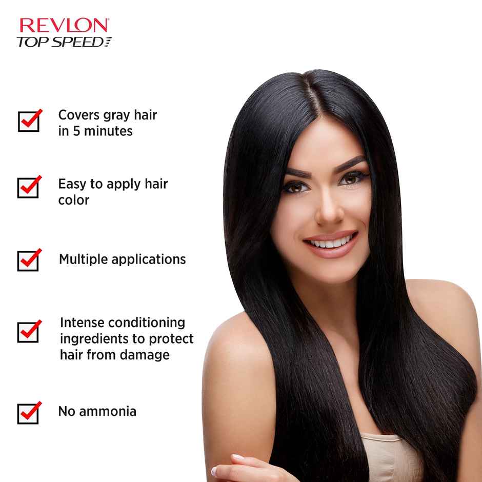 Revlon Top Speed Hair Color Woman-Dark Brown