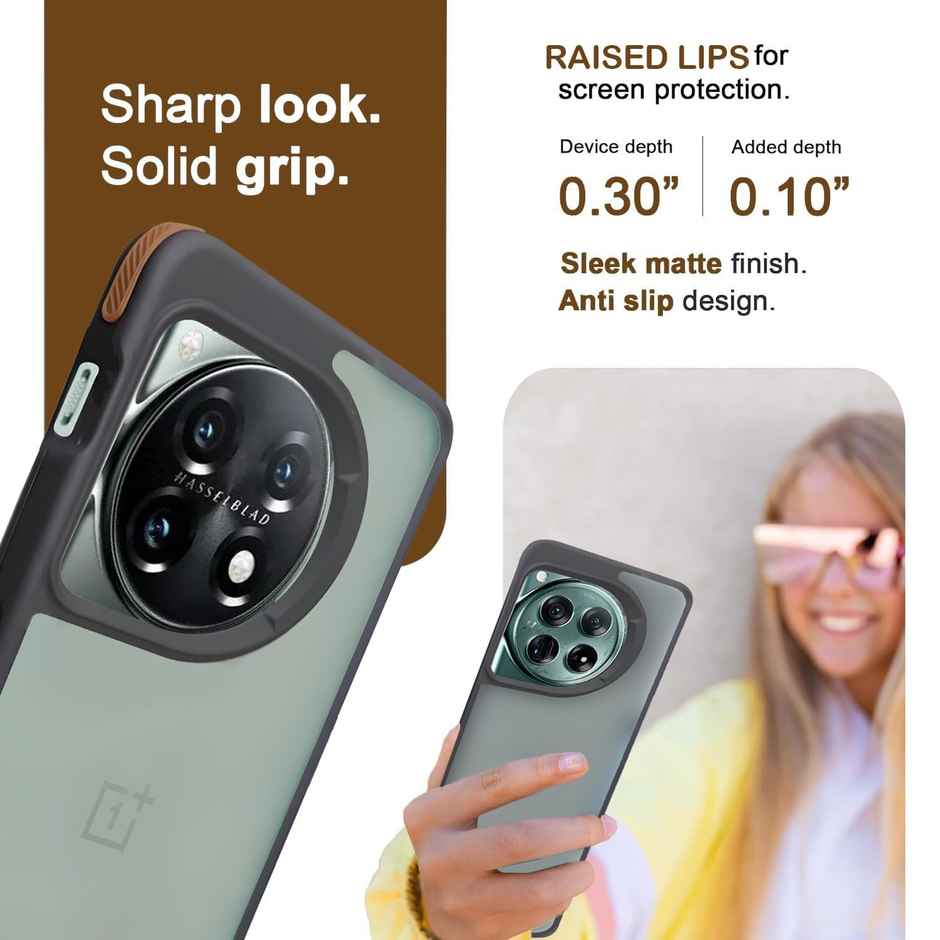 Artistque Case for Oneplus 12r 5g | Oneplus 12r Back Cover - Frosted Series