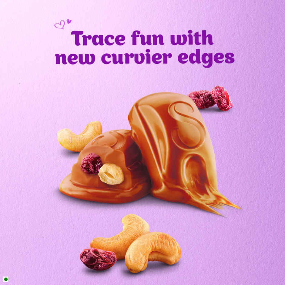 Cadbury Dairy Milk Silk Fruit and Nut Chocolate Bar