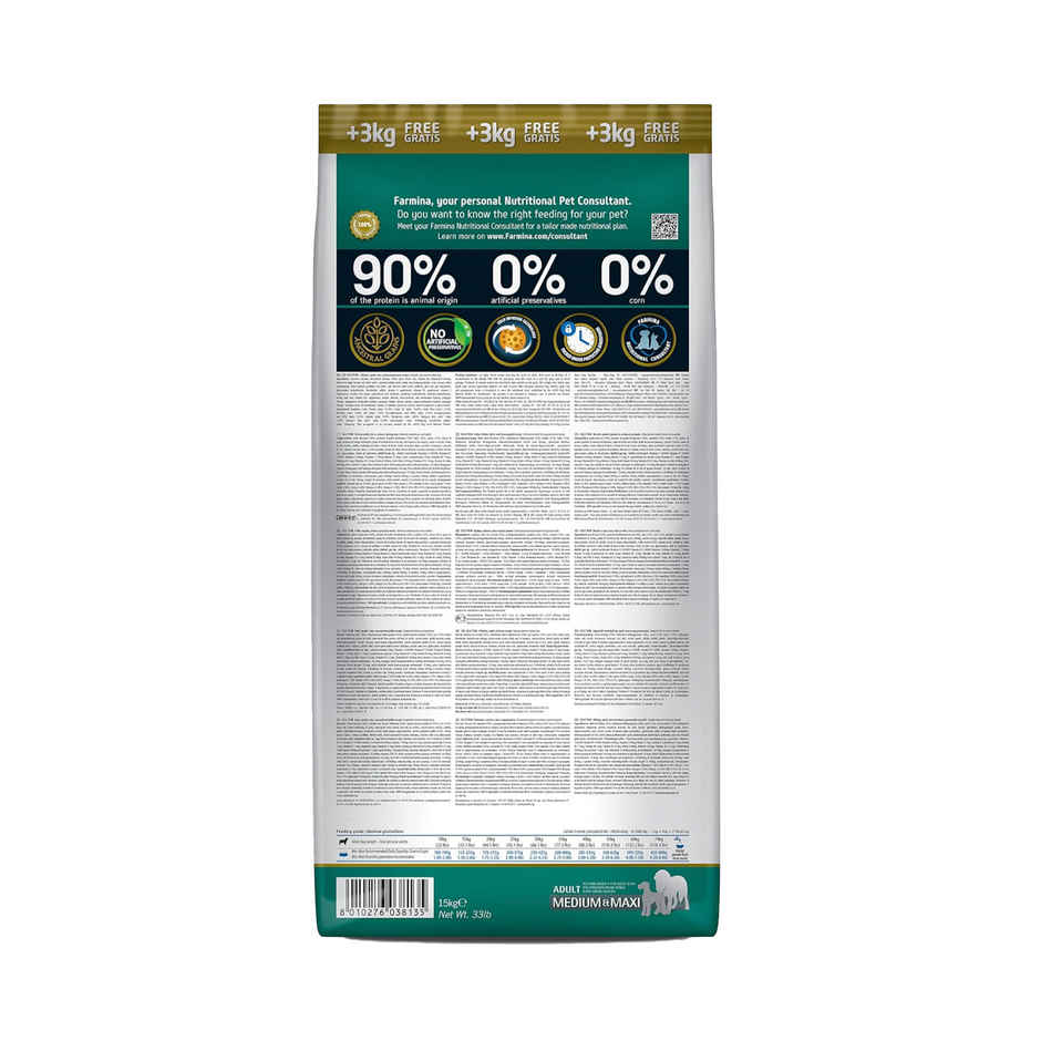 N & D Dog Ancestral Grain Chicken And Pomegranate Adult Medium - Maxi Selection