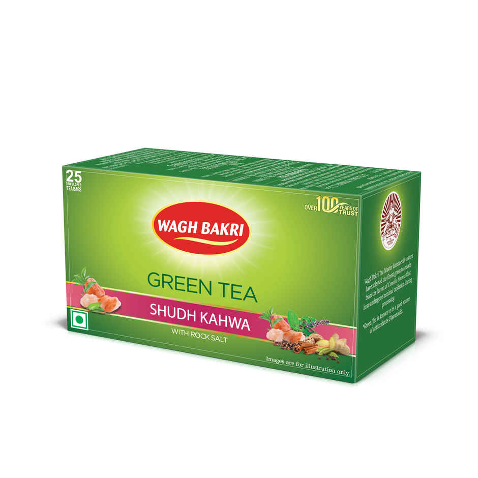 Wagh Bakri Shudh Kahwa Green Tea