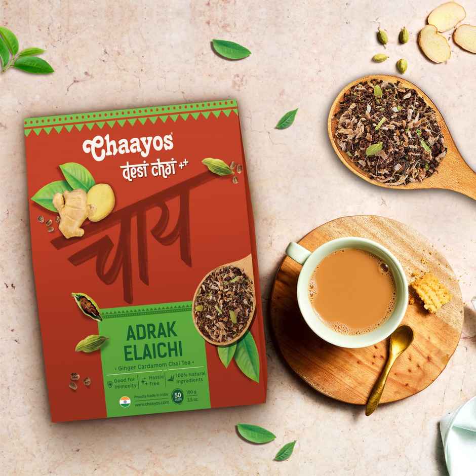 Chaayos Ginger Cardamom Tea