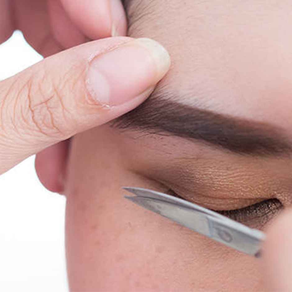 Bronson Professional Pointed ScisBAUs for Eyebrow, Beard, and Nose Hair Trimming (Stainless Steel)