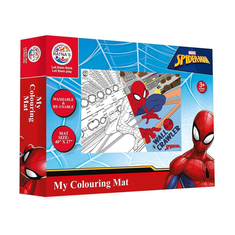 Ratna's My Colouring Mat Spider-Man