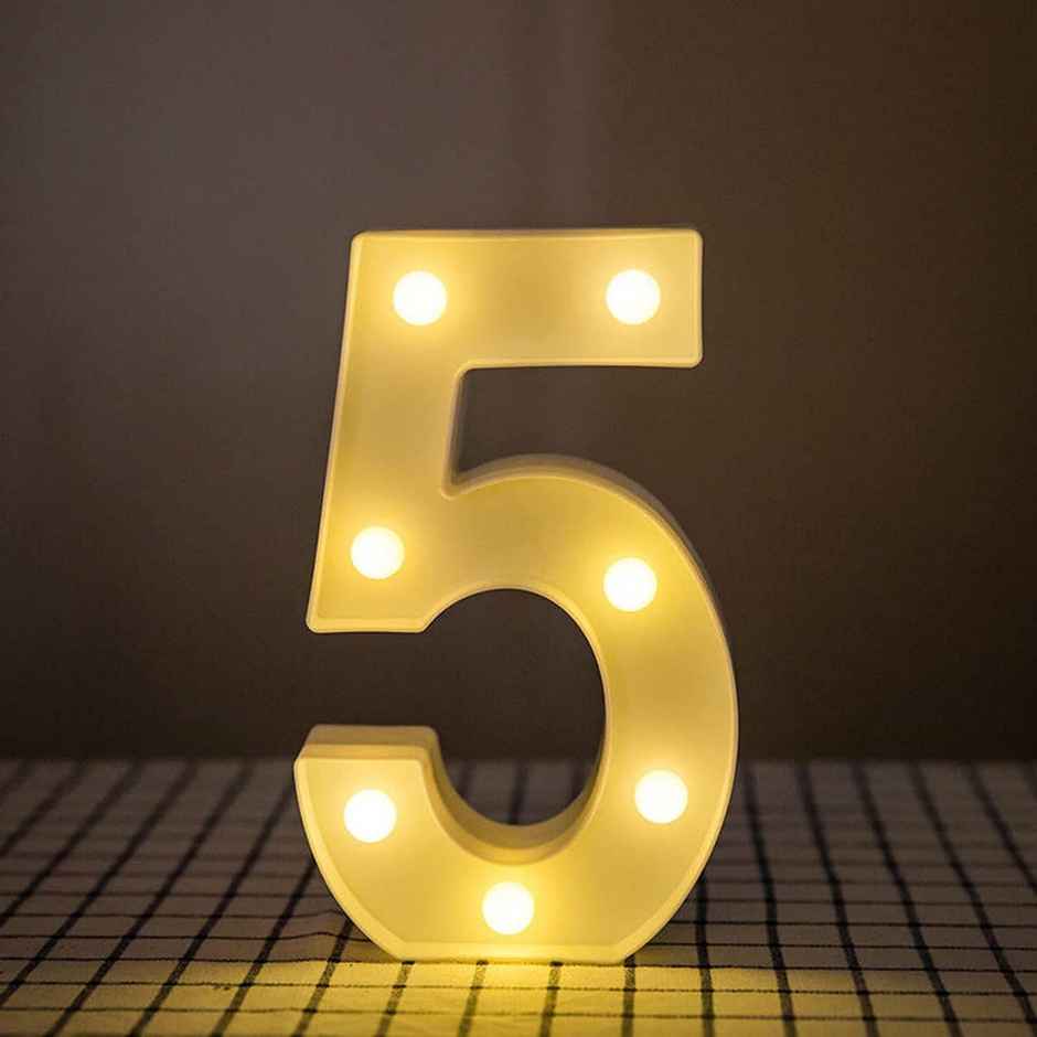 Marquee Number Light Letters For Room Decor Lights | Party Propz