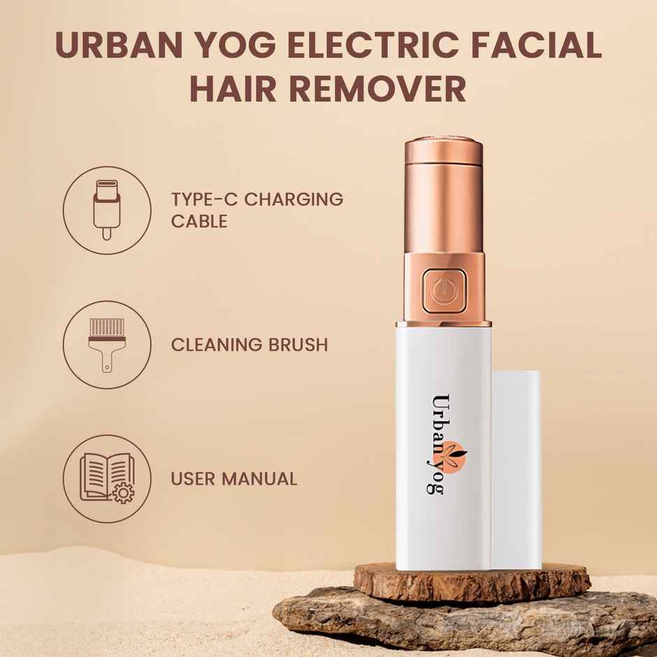 Urban Yog Electric Facial Hair Remover for Women