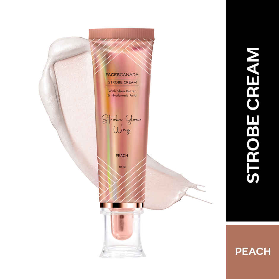 FACES CANADA Strobe Cream | Peach | Primer + Highlighter + Moisturizer