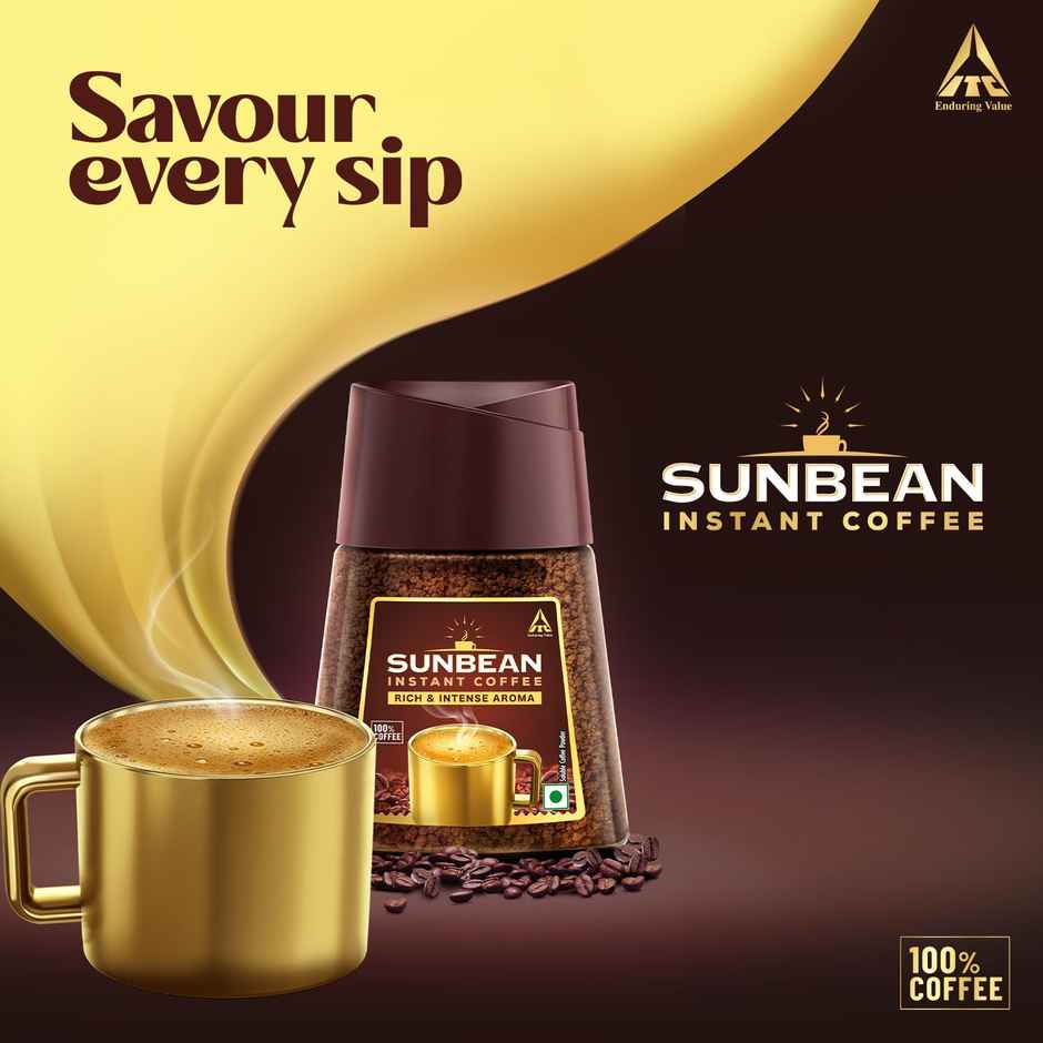 Sunbean Rich and Intense Aroma Medium Roast Instant Coffee
