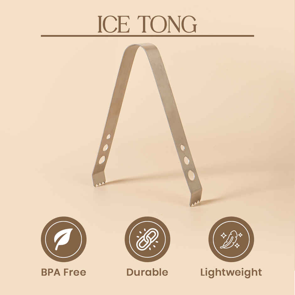 Stainless Steel Ice Tong
