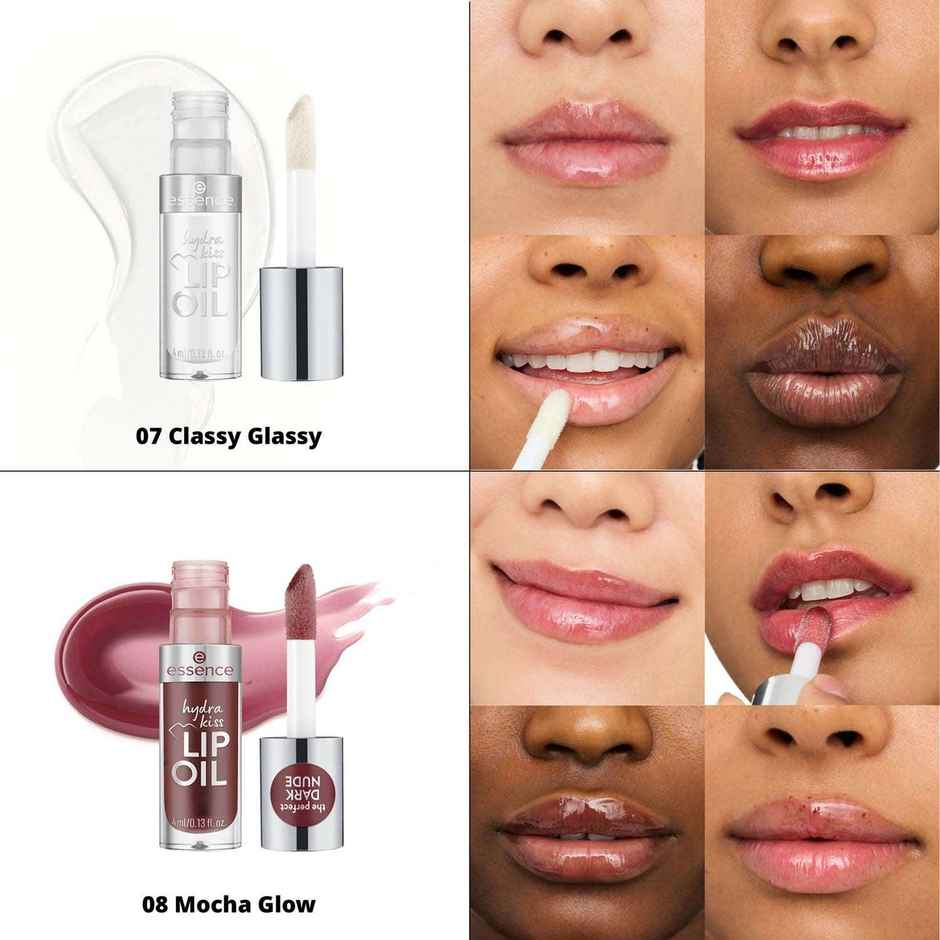 essence Hydra Kiss Lip Oil - 08 Mocha Glow