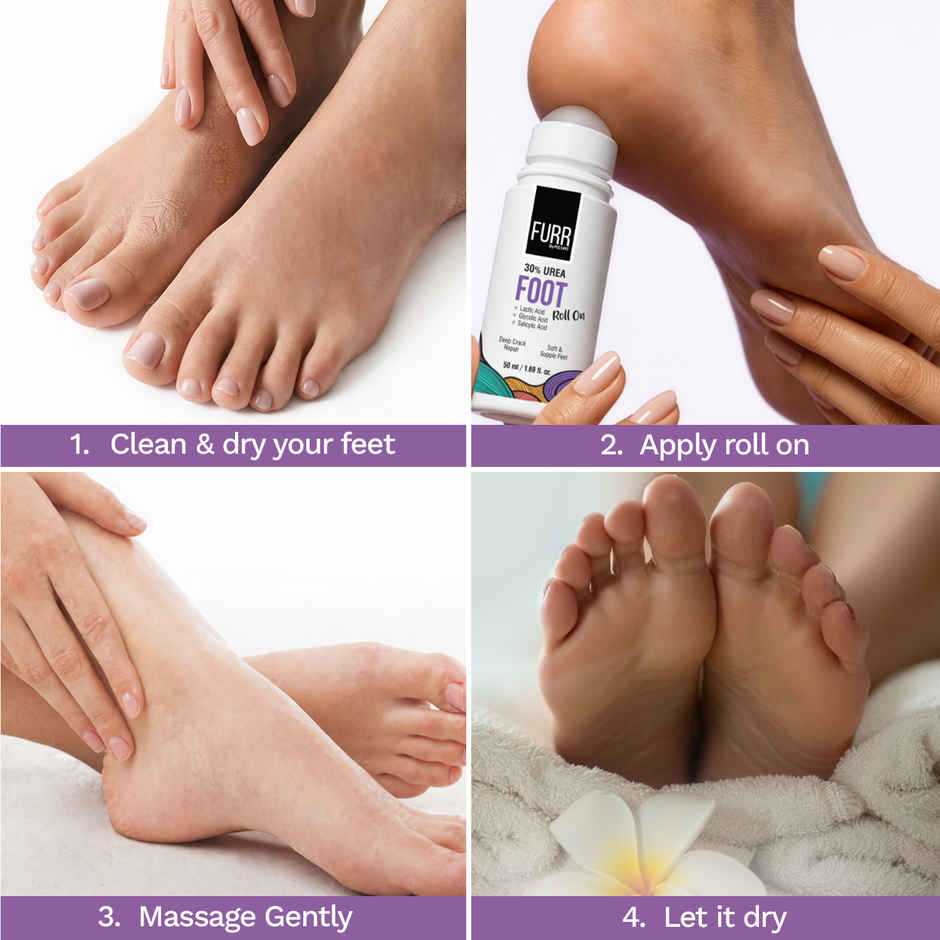 FURR By Pee Safe 30% Urea Foot Roll-On