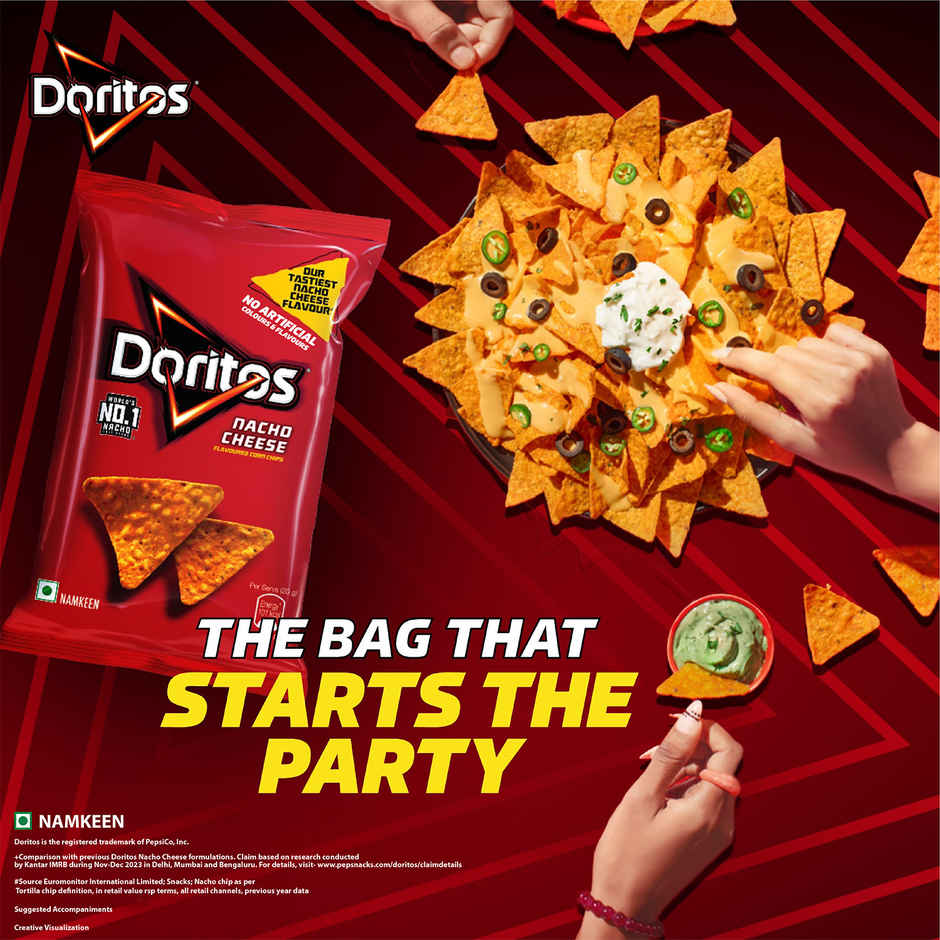 Doritos Nachos Cheese Flavour | Tortilla Corn Chips