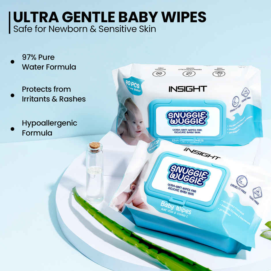 Insight Cosmetics Snuggle Wuggle Baby Wipes