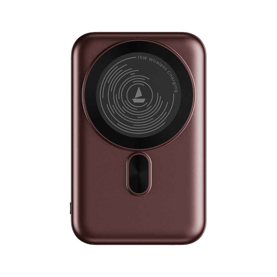 boat EnergyShroom PB331 MagnaCharge Wireless Powerbank | Wine Red