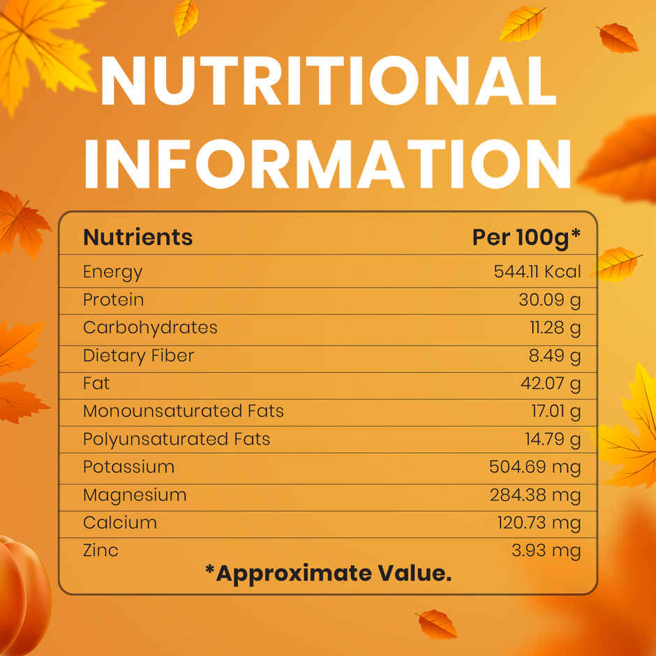 NutroVally Premium Pumpkin Seeds High Protein Superfood