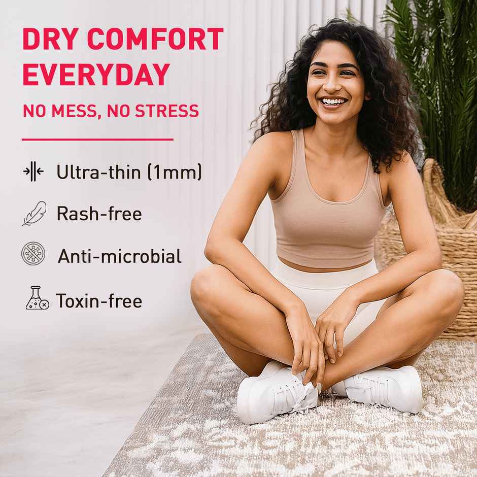 Sirona Cottony Soft Daily Fresh Women Pantyliners | Prevents Spotting | Ultra Thin