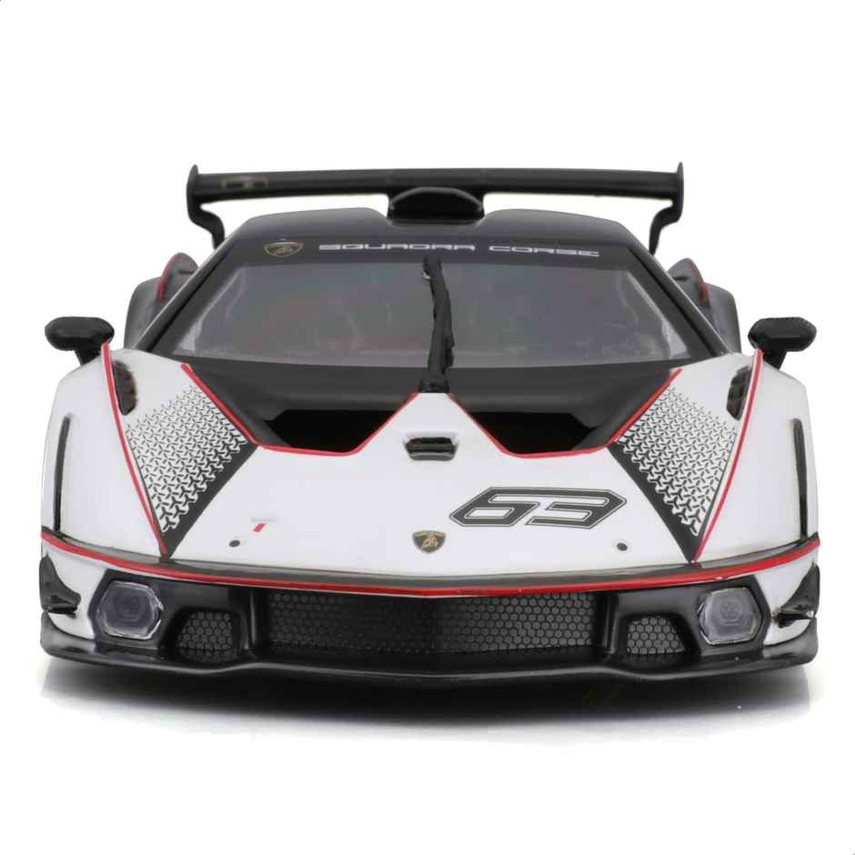 Bburago Licensed 1:24 Racing Lamborghini Essenza SCV12 | White