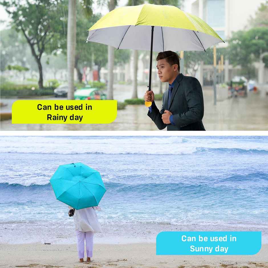 Party Propz Capsule Umbrella with hard case (Colour May Vary)