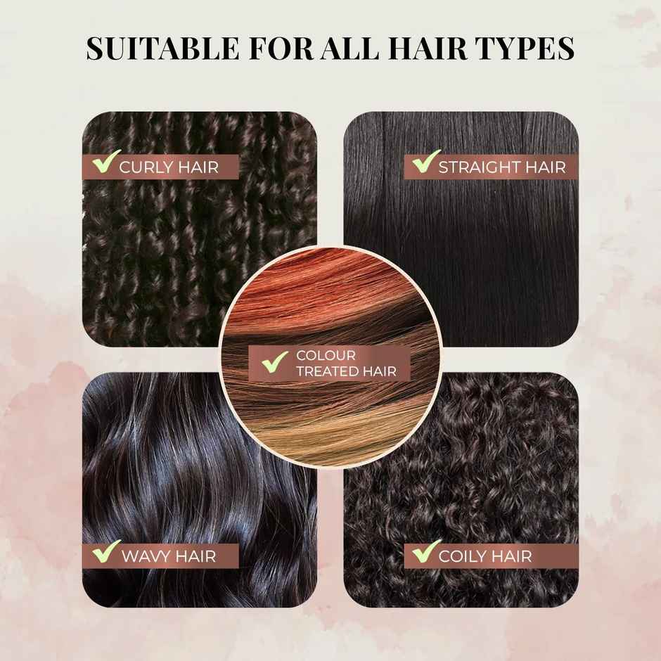 Just Herbs Anti Dandruff Shampoo with Hibiscus & Vetiver | Upto 100% Dandruff Reduction for Men & women