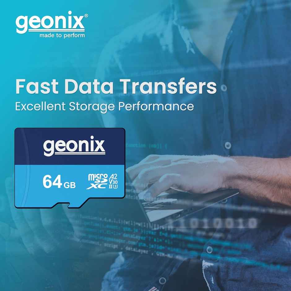 Geonix 64 GB MicroSDXC Memory Card